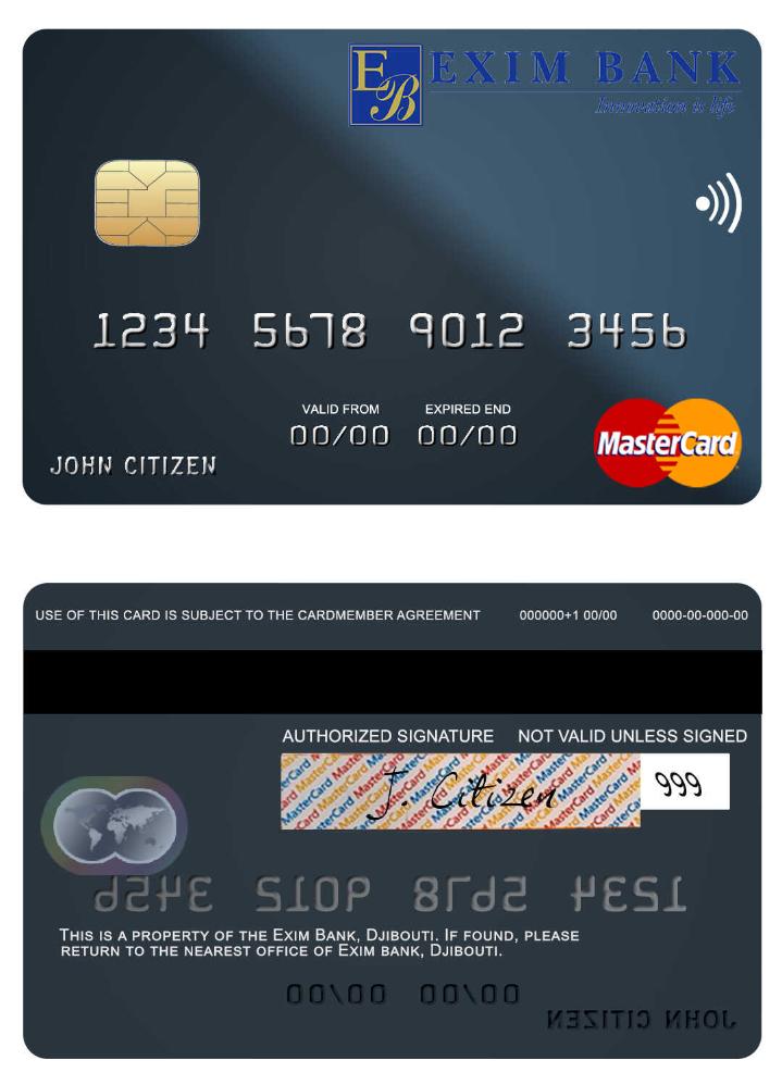 Djibouti Exim Bank mastercard
